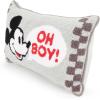 image:imageJay Franco Needlepoint Decorative Pillow  15 Inch Kids UltraSoft Stuffed Plushie amp Cozy Throw Pillow Official Licensed Product Yellow  Winnie The PoohGray  Mickey Mouse