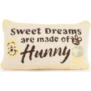 image:imageJay Franco Needlepoint Decorative Pillow  15 Inch Kids UltraSoft Stuffed Plushie amp Cozy Throw Pillow Official Licensed Product Yellow  Winnie The PoohYellow  Winnie the Pooh