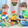 image:imageJay Franco Kids Plush Pillow Buddy  185 Inches UltraSoft Stuffed Plushie amp Cozy Pillow Official Licensed Product Multi  Teenage Mutant Ninja Turtles SplinterRed  Raphael