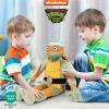 image:imageJay Franco Kids Plush Pillow Buddy  185 Inches UltraSoft Stuffed Plushie amp Cozy Pillow Official Licensed Product Multi  Teenage Mutant Ninja Turtles SplinterOrange  Michaelangelo