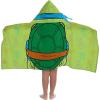 image:imageJay Franco Kids Hooded Towel  22 x 51 Super Soft Bath Wrap with 3D Hood Beach Pool amp Travel Official Licensed Product Green  TMNT Leonardo