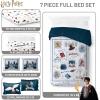 image:imageJay Franco Kids Comforter Set Includes Sheets and Pillow Covers  Soft and Cozy Bed Set for Stylish Room Decor Official Licensed Bedding Blue  PlayStation 7 Piece QueenDark Grey  Harry Potter
