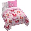 image:imageJay Franco Kids Comforter Set Includes Sheets and Pillow Covers  Soft and Cozy Bed Set for Stylish Room Decor Official Licensed Bedding Blue  PlayStation 7 Piece QueenPink  Cowgirl