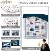 image:imageJay Franco Kids Comforter Set Includes Sheets and Pillow Covers  Soft and Cozy Bed Set for Stylish Room Decor Official Licensed Bedding Blue  PlayStation 7 Piece QueenDark Grey  Harry Potter