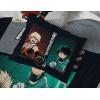 image:imageJay Franco Kids Comforter Set Includes Sheets and Pillow Covers  Soft and Cozy Bed Set for Stylish Room Decor Official Licensed Bedding Blue  PlayStation 7 Piece QueenBlack  My Hero Academia