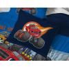 image:imageJay Franco Kids Comforter Set Includes Sheets and Pillow Covers  Soft and Cozy Bed Set for Stylish Room Decor Official Licensed Bedding Blue  PlayStation 7 Piece QueenBlue  Blaze  the Monster Machines