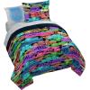 image:imageJay Franco Kids Comforter Set Includes Sheets and Pillow Covers  Soft and Cozy Bed Set for Stylish Room Decor Official Licensed Bedding Blue  PlayStation 7 Piece QueenBlack  Cars