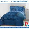 image:imageJay Franco Kids Comforter Set Includes Sheets and Pillow Covers  Soft and Cozy Bed Set for Stylish Room Decor Official Licensed Bedding Blue  PlayStation 7 Piece QueenBlue  Playstation