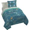 image:imageJay Franco Kids Comforter Set Includes Sheets and Pillow Covers  Soft and Cozy Bed Set for Stylish Room Decor Official Licensed Bedding Blue  PlayStation 7 Piece QueenBlue  Fantastic Four