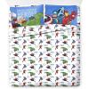 image:imageJay Franco Kids Comforter Set Includes Sheets and Pillow Covers  Soft and Cozy Bed Set for Stylish Room Decor Official Licensed Bedding Blue  PlayStation 7 Piece QueenBlue  Avengers