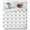image:imageJay Franco Kids Comforter Set Includes Sheets and Pillow Covers  Soft and Cozy Bed Set for Stylish Room Decor Official Licensed Bedding Blue  PlayStation 7 Piece QueenBlack  My Hero Academia