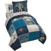 image:imageJay Franco Kids Comforter Set Includes Sheets and Pillow Covers  Soft and Cozy Bed Set for Stylish Room Decor Official Licensed Bedding Blue  PlayStation 7 Piece QueenBlue  Star Wars 01