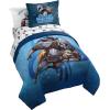 image:imageJay Franco Kids Comforter Set Includes Sheets and Pillow Covers  Soft and Cozy Bed Set for Stylish Room Decor Official Licensed Bedding Blue  PlayStation 7 Piece QueenBlue  the Mandalorian