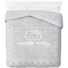 image:imageJay Franco Kids Duvet Cover Set with Sham amp Pillowcase  UltraSoft Linen Feel Bedding for Room Decor Cover ONLY Comforter NOT Included Multi  Monster Jam 2 Piece TwinGray  Hello Kitty