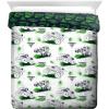 image:imageJay Franco Kids Duvet Cover Set with Sham amp Pillowcase  UltraSoft Linen Feel Bedding for Room Decor Cover ONLY Comforter NOT Included Multi  Monster Jam 2 Piece TwinMulti  Monster Jam