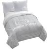 image:imageJay Franco Kids Duvet Cover Set with Sham amp Pillowcase  UltraSoft Linen Feel Bedding for Room Decor Cover ONLY Comforter NOT Included Multi  Monster Jam 2 Piece TwinGray  Hello Kitty