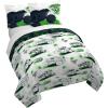 image:imageJay Franco Kids Duvet Cover Set with Sham amp Pillowcase  UltraSoft Linen Feel Bedding for Room Decor Cover ONLY Comforter NOT Included Multi  Monster Jam 2 Piece TwinMulti  Monster Jam