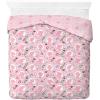 image:imageJay Franco Kids Duvet Cover Set with Sham amp Pillowcase  UltraSoft Linen Feel Bedding for Room Decor Cover ONLY Comforter NOT Included Multi  Monster Jam 2 Piece TwinPink  Princess