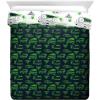 image:imageJay Franco Kids Duvet Cover Set with Sham amp Pillowcase  UltraSoft Linen Feel Bedding for Room Decor Cover ONLY Comforter NOT Included Multi  Monster Jam 2 Piece TwinMulti  Monster Jam