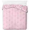 image:imageJay Franco Kids Duvet Cover Set with Sham amp Pillowcase  UltraSoft Linen Feel Bedding for Room Decor Cover ONLY Comforter NOT Included Multi  Monster Jam 2 Piece TwinPink  Princess