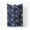 image:imageJay Franco Kids Plush Throw Blanket  Soft amp Cozy Fleece Throw for Bedroom amp Couch Dcor Official Licensed Product Black  Monster Jam 40x50  Travel BlanketBlue  Tmnt