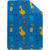 image:imageJay Franco Kids Plush Throw Blanket  Soft amp Cozy Fleece Throw for Bedroom amp Couch Dcor Official Licensed Product Black  Monster Jam 40x50  Travel BlanketBlue  Sesame Street