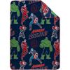 image:imageJay Franco Kids Plush Throw Blanket  Soft amp Cozy Fleece Throw for Bedroom amp Couch Dcor Official Licensed Product Black  Monster Jam 40x50  Travel BlanketMulti  Avengers