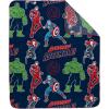 image:imageJay Franco Kids Plush Throw Blanket  Soft amp Cozy Fleece Throw for Bedroom amp Couch Dcor Official Licensed Product Black  Monster Jam 40x50  Travel BlanketMulti  Avengers
