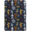 image:imageJay Franco Kids Plush Throw Blanket  Soft amp Cozy Fleece Throw for Bedroom amp Couch Dcor Official Licensed Product Black  Monster Jam 40x50  Travel BlanketGrey  Star Wars