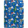image:imageJay Franco Kids Plush Throw Blanket  Soft amp Cozy Fleece Throw for Bedroom amp Couch Dcor Official Licensed Product Black  Monster Jam 40x50  Travel BlanketBlue  Toy Story