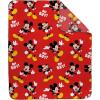 image:imageJay Franco Kids Plush Throw Blanket  Soft amp Cozy Fleece Throw for Bedroom amp Couch Dcor Official Licensed Product Black  Monster Jam 40x50  Travel BlanketRed  Mickey Mouse
