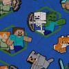 image:imageJay Franco Kids Plush Throw Blanket  Soft amp Cozy Fleece Throw for Bedroom amp Couch Dcor Official Licensed Product Black  Monster Jam 40x50  Travel BlanketBlue  Minecraft