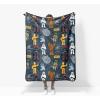 image:imageJay Franco Kids Plush Throw Blanket  Soft amp Cozy Fleece Throw for Bedroom amp Couch Dcor Official Licensed Product Black  Monster Jam 40x50  Travel BlanketGrey  Star Wars