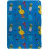 image:imageJay Franco Kids Plush Throw Blanket  Soft amp Cozy Fleece Throw for Bedroom amp Couch Dcor Official Licensed Product Black  Monster Jam 40x50  Travel BlanketBlue  Sesame Street