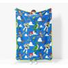 image:imageJay Franco Kids Plush Throw Blanket  Soft amp Cozy Fleece Throw for Bedroom amp Couch Dcor Official Licensed Product Black  Monster Jam 40x50  Travel BlanketBlue  Toy Story
