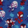 image:imageJay Franco Kids Plush Throw Blanket  Soft amp Cozy Fleece Throw for Bedroom amp Couch Dcor Official Licensed Product Black  Monster Jam 40x50  Travel BlanketBlue  Spidey  His Amazing Friends