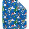 image:imageJay Franco Kids Plush Throw Blanket  Soft amp Cozy Fleece Throw for Bedroom amp Couch Dcor Official Licensed Product Black  Monster Jam 40x50  Travel BlanketBlue  Toy Story