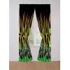 image:imageSunny Side Up Window Curtains for Kids Bedroom 4Piece Drape Set with 2 Tiebacks Black  Monster Jam 42 W x 63 L Pack of 2Black  Monster Jam