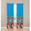 image:imageSunny Side Up Window Curtains for Kids Bedroom 4Piece Drape Set with 2 Tiebacks Black  Monster Jam 42 W x 63 L Pack of 2Blue  Cars