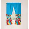 image:imageSunny Side Up Window Curtains for Kids Bedroom 4Piece Drape Set with 2 Tiebacks Black  Monster Jam 42 W x 63 L Pack of 2Blue  Cars