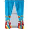 image:imageSunny Side Up Window Curtains for Kids Bedroom 4Piece Drape Set with 2 Tiebacks Black  Monster Jam 42 W x 63 L Pack of 2Blue  Cars