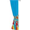 image:imageSunny Side Up Window Curtains for Kids Bedroom 4Piece Drape Set with 2 Tiebacks Black  Monster Jam 42 W x 63 L Pack of 2Blue  Cars