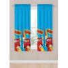 image:imageSunny Side Up Window Curtains for Kids Bedroom 4Piece Drape Set with 2 Tiebacks Black  Monster Jam 42 W x 63 L Pack of 2Blue  Cars