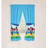 image:imageSunny Side Up Window Curtains for Kids Bedroom 4Piece Drape Set with 2 Tiebacks Black  Monster Jam 42 W x 63 L Pack of 2Blue  Mickey Mouse
