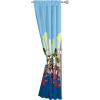 image:imageSunny Side Up Window Curtains for Kids Bedroom 4Piece Drape Set with 2 Tiebacks Black  Monster Jam 42 W x 63 L Pack of 2Blue  Spidey  His Amazing Friends