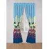 image:imageSunny Side Up Window Curtains for Kids Bedroom 4Piece Drape Set with 2 Tiebacks Black  Monster Jam 42 W x 63 L Pack of 2Blue  Spidey  His Amazing Friends