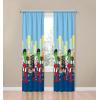 image:imageSunny Side Up Window Curtains for Kids Bedroom 4Piece Drape Set with 2 Tiebacks Black  Monster Jam 42 W x 63 L Pack of 2Blue  Spidey  His Amazing Friends