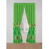 image:imageSunny Side Up Window Curtains for Kids Bedroom 4Piece Drape Set with 2 Tiebacks Black  Monster Jam 42 W x 63 L Pack of 2Green  Minecraft