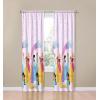 image:imageSunny Side Up Window Curtains for Kids Bedroom 4Piece Drape Set with 2 Tiebacks Black  Monster Jam 42 W x 63 L Pack of 2Pink  Disney Princess