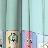 image:imageSunny Side Up Window Curtains for Kids Bedroom 4Piece Drape Set with 2 Tiebacks Black  Monster Jam 42 W x 63 L Pack of 2Teal  Bluey